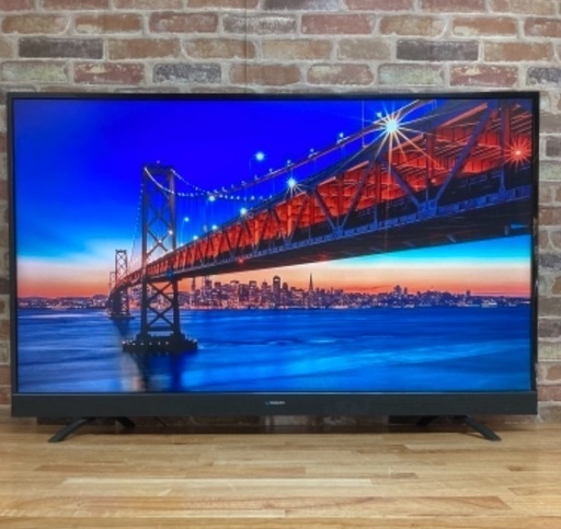 即日受渡❣️今年購入55型4K HDR テレビWチューナ搭載37000円