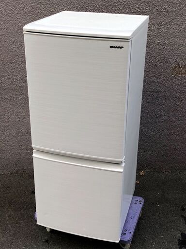⑯【税込み】美品 シャープ 137L 2ドア冷蔵庫 SJ-D14F-W 20年製