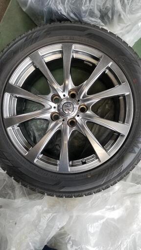 LS460.LS600用18インチヨコハマ製スタッドレスホイールセット