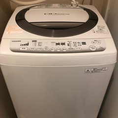 【ネット決済】【簡易乾燥機能付き洗濯機】TOSHIBA