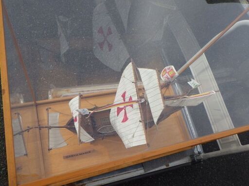 帆船模型 サンタマリア号 ケース入り ￥14,080税込