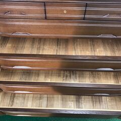 【愛品館八千代店】府中家具　8段チェスト 【愛八TS】