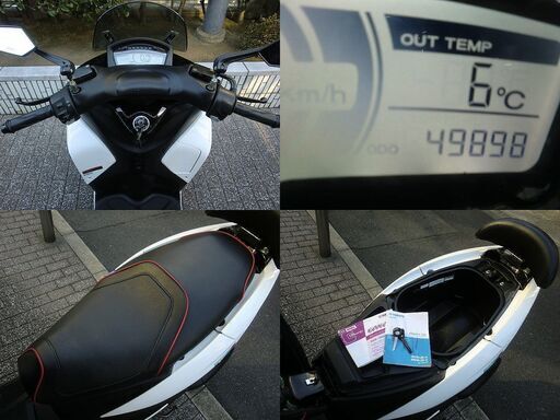 ☆普通免許仕様トリシティ125 現行SEC1J ワイドトレッド 社外シート