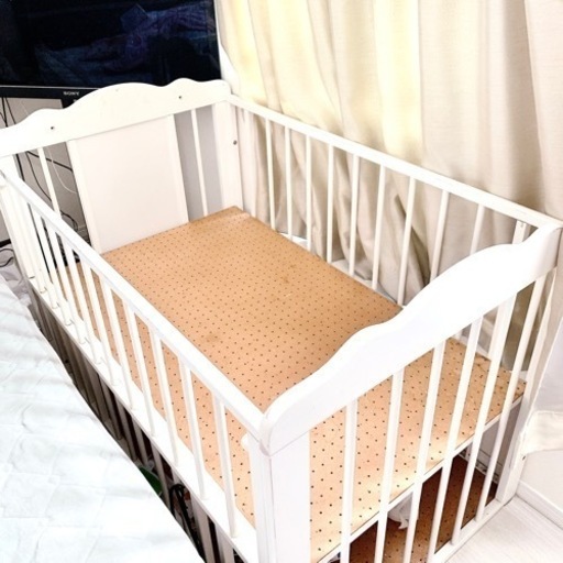 ディズニーダンボの可愛いベビーベッドdisney Yuiri 新三河島のベビー用品 ベビーベッド 家具 の中古あげます 譲ります ジモティーで不用品の処分