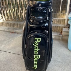 値下中【美品】PsychoBunnyサイコバニー　ゴルフ　キャディバッグ