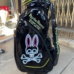 値下中【美品】PsychoBunnyサイコバニー　ゴルフ　キャディバッグ