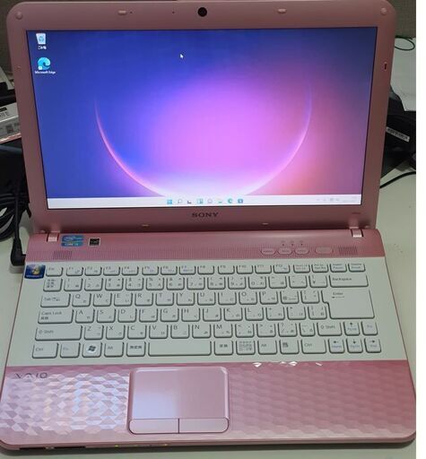美品　希少 6ヶ月保証（Windows 11+Office2021年）SONY VAIO PINK