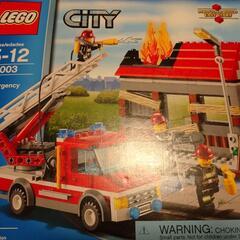 無料 レゴ Lego シティ 60003 消防車 おそらく未使用0