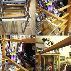 機織機 織機 中古 ジャンク品 フジセ式ハンドルーム 藤瀬織機製作所