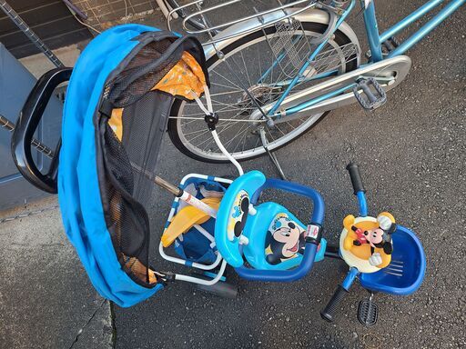 W199 近隣配達可能 ディズニーミッキーブルー日よけ付き三輪車子供用品3輪車リサイクルショップケイラック和光店 配達可能 ケイラック和 ケイラック和光店 和光市のキッズ用品 その他 の中古あげます 譲ります ジモティーで不用品の処分