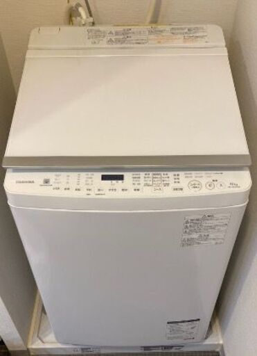 2019年型 TOSHIBA 乾燥機付き洗濯機 10kg (AW-10SVE6)