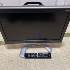 【確約済】無料！液晶カラーテレビ　20型　SHARP 2008年...