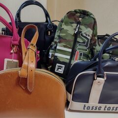 north face・opaque・FILA　バッグ　まとめ　新品　中古　混在 north face・opaque・FILA バッグ まとめ 新品 中古 混在