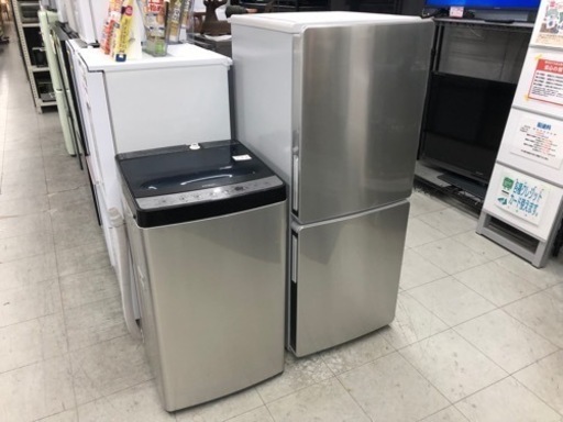 生活家電 2点セット 冷蔵庫 洗濯機 ひとり暮らし 2019年製 F058-