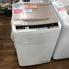 HITACHI 簡易乾燥機能付洗濯機　9.0kg