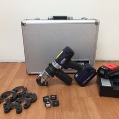 カクタス コードレス電動油圧式圧着工具 EV-250L L27-10