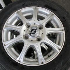 【年末対応！】155/65R13 中古スタッドレスタイヤ 4本セット 軽自動車用