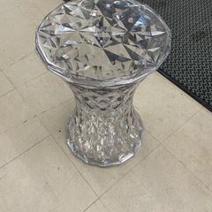 ☆273 Kartell カルテル ストーン スツール クリア【リサイクルマート 