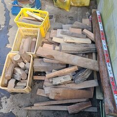 薪、工作などにいかがでしょうか。木材 材木 木っ端
