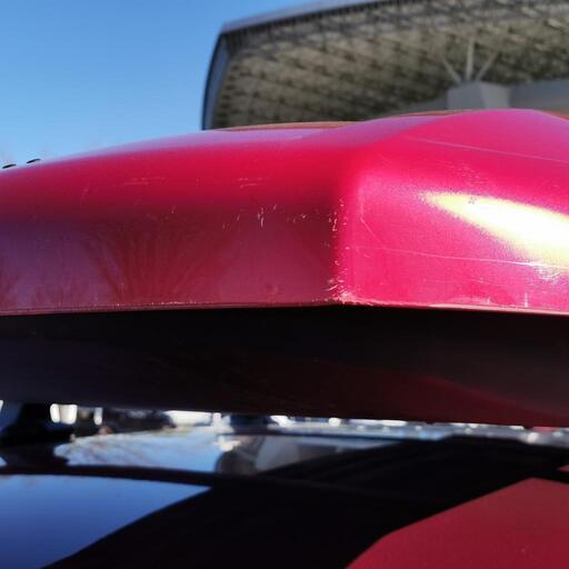本体のみ【限定生産の赤】inno ルーフボックス  SHADOW 124