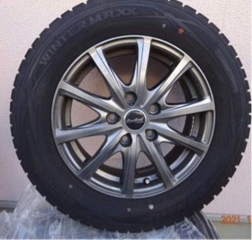 【値引き】スタッドレスタイヤ 195/65R15 バリ溝 ワンシーズンのみ美品