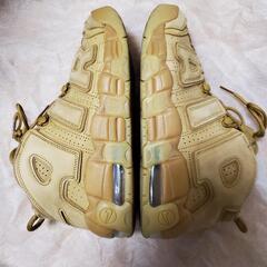 NIKE AIR MORE UPTEMPO GS 'FLAX' 24cm