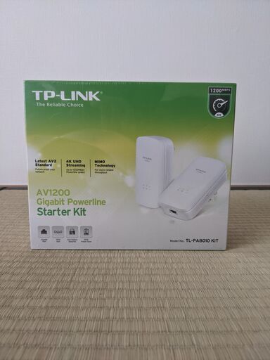 TP-Link AV1200 Gigabit Powerline Kit  (未使用)