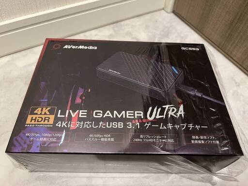 AVerMedia GC533 4K Live Gamer Ultra キャプチャー 1080p 60fps usb3.1