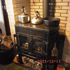 オランダ製薪ストーブ WANDERS ALTERNA 快適に使用中のものです！