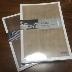 ※1/12迄【美品】USCPA 米国公認会計士 テキスト 問題集 セット 全巻  
