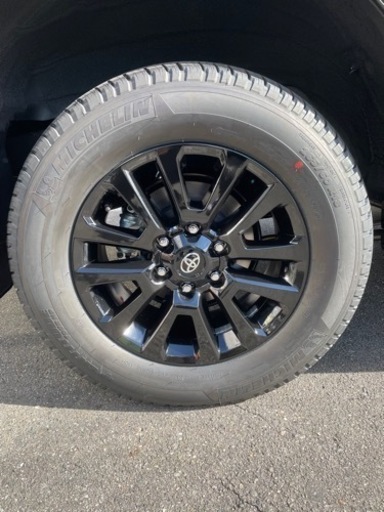 ランドクルーザープラド ブラックエディション タイヤホイールセット