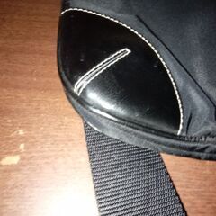 PRADAショルダーバッグ斜め掛けナイロンパテントレザーエナメルNERO