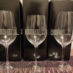RIEDEL　リーデル、ワイングラス、3つセット