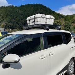 【交渉中】innoルーフキャリア一式シエンタ専用パーツ