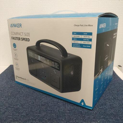 ■中古品 ANKER アンカー ポータブル電源 PowerHouseII 400 美品です！ キャンプ アウトドア ◎