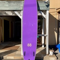 88サーフボード 10ft フィン付き