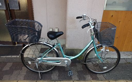 BRIDGESTONE NOLKOG-U[ノルコグU]26吋 ファミリーサイクル 内装3段/ライトブルー