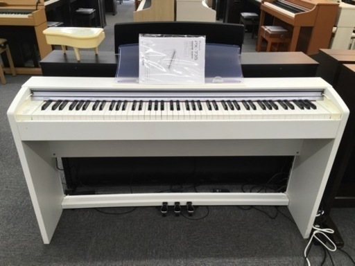 i455  CASIO  PX-735WE  2011年製　カシオ　電子ピアノ