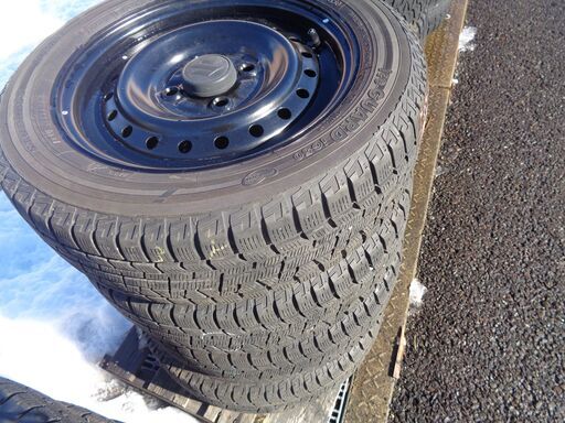 ヨコハマ　アイスガード　155/65Ｒ13　　バリ山