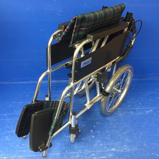 介助式車いす 標準型 MPCN-46JD 車イス 車椅子 ロックンブレーキ付