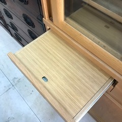 ナチュラル 北欧スタイル 食器棚 キッチンボード 本棚