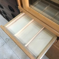 ナチュラル 北欧スタイル 食器棚 キッチンボード 本棚