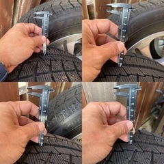 スタッドレス (ブリヂストン) & アルミホイール 4本セット 215/60R17