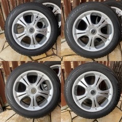 スタッドレス (ブリヂストン) & アルミホイール 4本セット 215/60R17