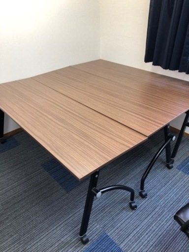 ニトリ　会議テーブル　4台　会議用テーブル(NT-18060 NF8-2 WN)