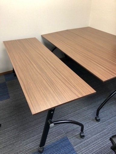 ニトリ　会議テーブル　4台　会議用テーブル(NT-18060 NF8-2 WN)