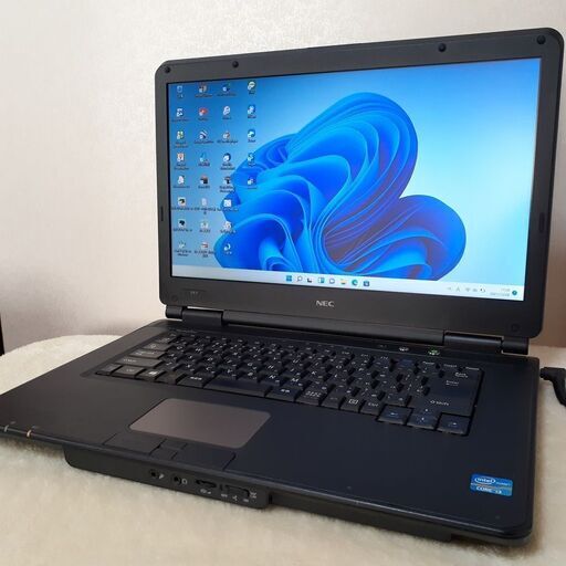 【取引中です】NEC 15インチノート　SSD搭載　750GBHDDデュアル　 Wi-Fi　Windows11　①