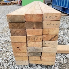 ❌完売❌☆高品質で激安木材☆  大人気2×4材 3.65m×27本セット!