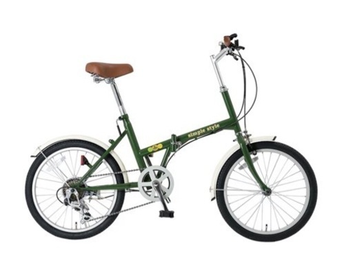 商談中　未使用品　２０インチ　6段変速　折り畳み自転車　シンプルスタイル　GL-H206