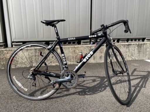GIOS SIERA ロードバイク ブラック ロードバイク ロードバイクGIOS SIERA ブラック